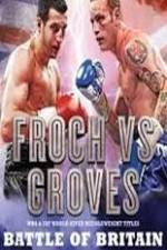 Watch Carl Froch vs George Groves Sockshare