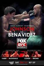 Watch UFC On Fox Johnson vs Benavidez II Sockshare