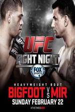 Watch UFC Fight Night 61 Bigfoot vs Mir Sockshare