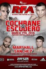 Watch RFA 13: Escudero vs Cochrane Sockshare