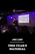 Watch Joe List: This Year\'s Material (TV Special 2022) Sockshare